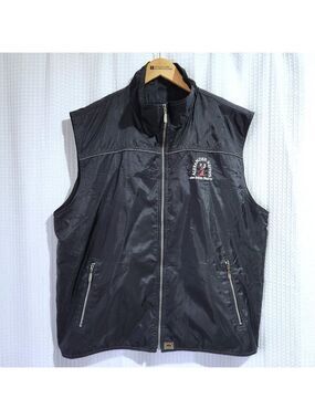 Alexander Keiths Vest Large Black Nokia Brier Halifax 2003 Beer Promo Vintage